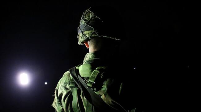 La Fuerza Pública reaccionó y desplegó uniformados en la zona para dar con el paradero de los responsables . Foto: Colprensa