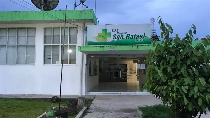 ESE Hospital San Rafael de Leticia. Foto: Facebook ESE Hospital San Rafael de Leticia