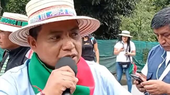 Ermes Pete, consejero mayor del Cric, había expresado su intención de participar en las elecciones como candidato . Foto: Cric