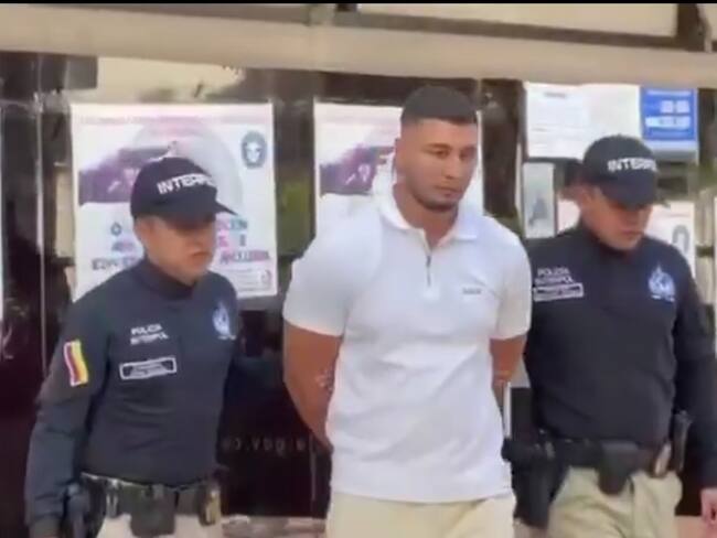 Capturado ciudadano sueco requerido por delitos de extorsión. Foto: Policía Nacional.