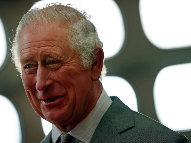 CULHAM, ENGLAND - JANUARY 31: Prince Charles, Prince of Wales talks with employees at the UK Atomic Energy Authority in Culham on January 31, 2022 in Abingdon, England. Prince Charles, Prince of Wales saw first-hand how fusion energy could play a key role in addressing climate change through a safe, sustainable and low-carbon future energy supply. The UK Atomic Energy Authority's Joint European Torus (JET) is the largest and most powerful operating tokamak machine in the world. (Photo by Adrian Dennis - WPA Pool/Getty Images)