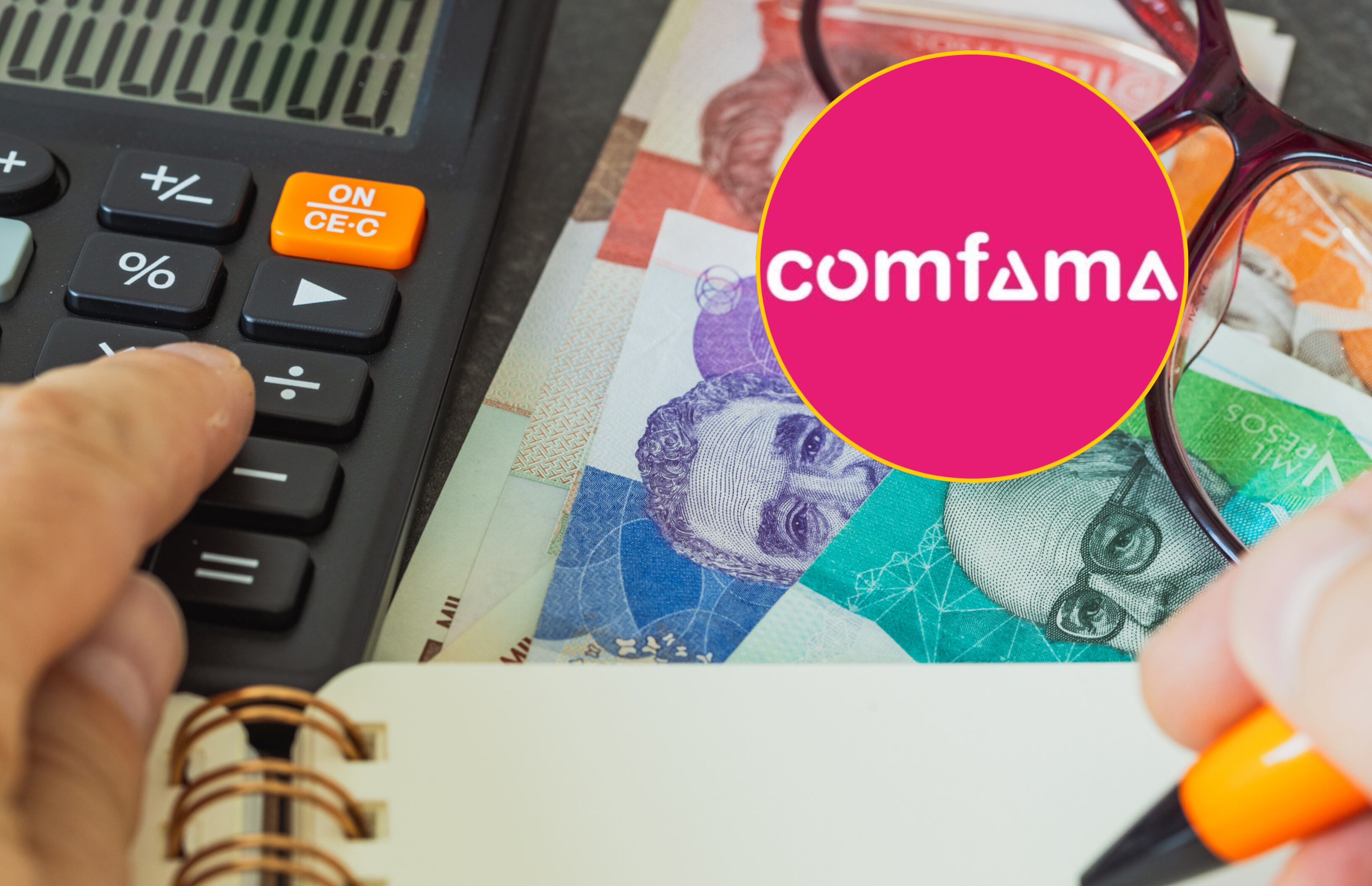 Comfama e imagen de referencia. Foto: Comfama / Getty Images