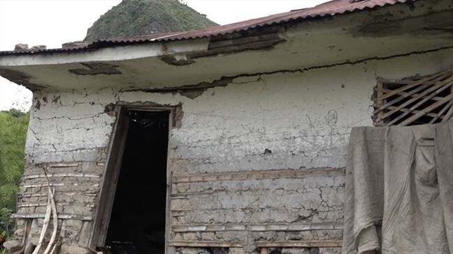 En la zona hay preocupación porque las fuertes lluvias podrían generar deslizamientos . Foto: Cric