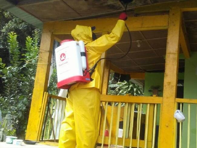 Activaron búsqueda de Leishmaniasis en la comunidad del oriente de Caldas. Foto: Foto Enviada desde la Territorial de Salud.