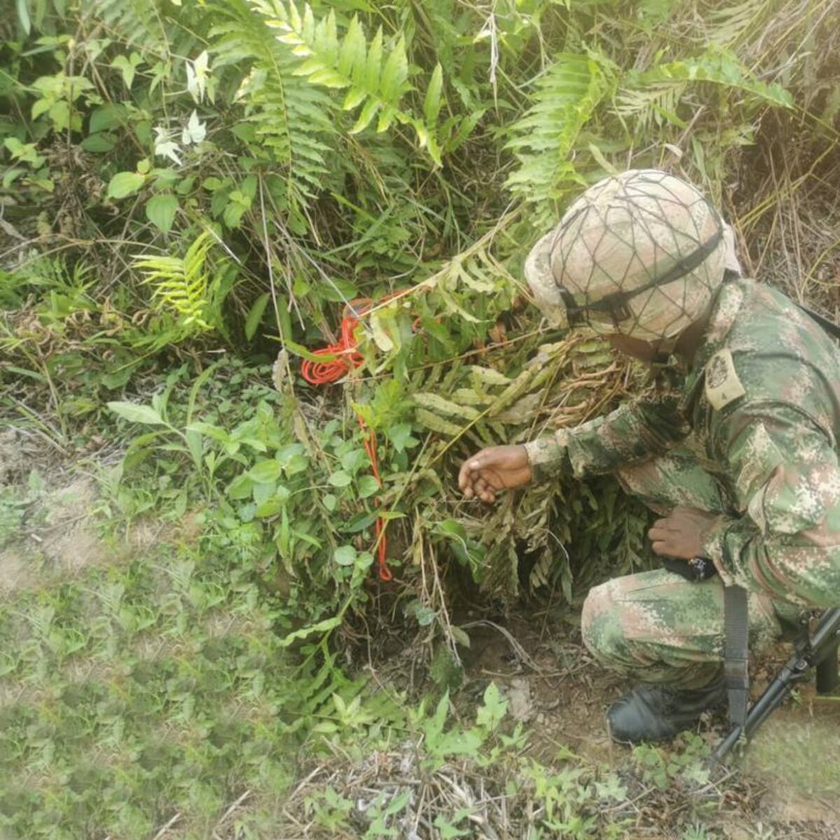 Desactivan campo minado del ELN que iba ser utilizado para atentar contra Ejército