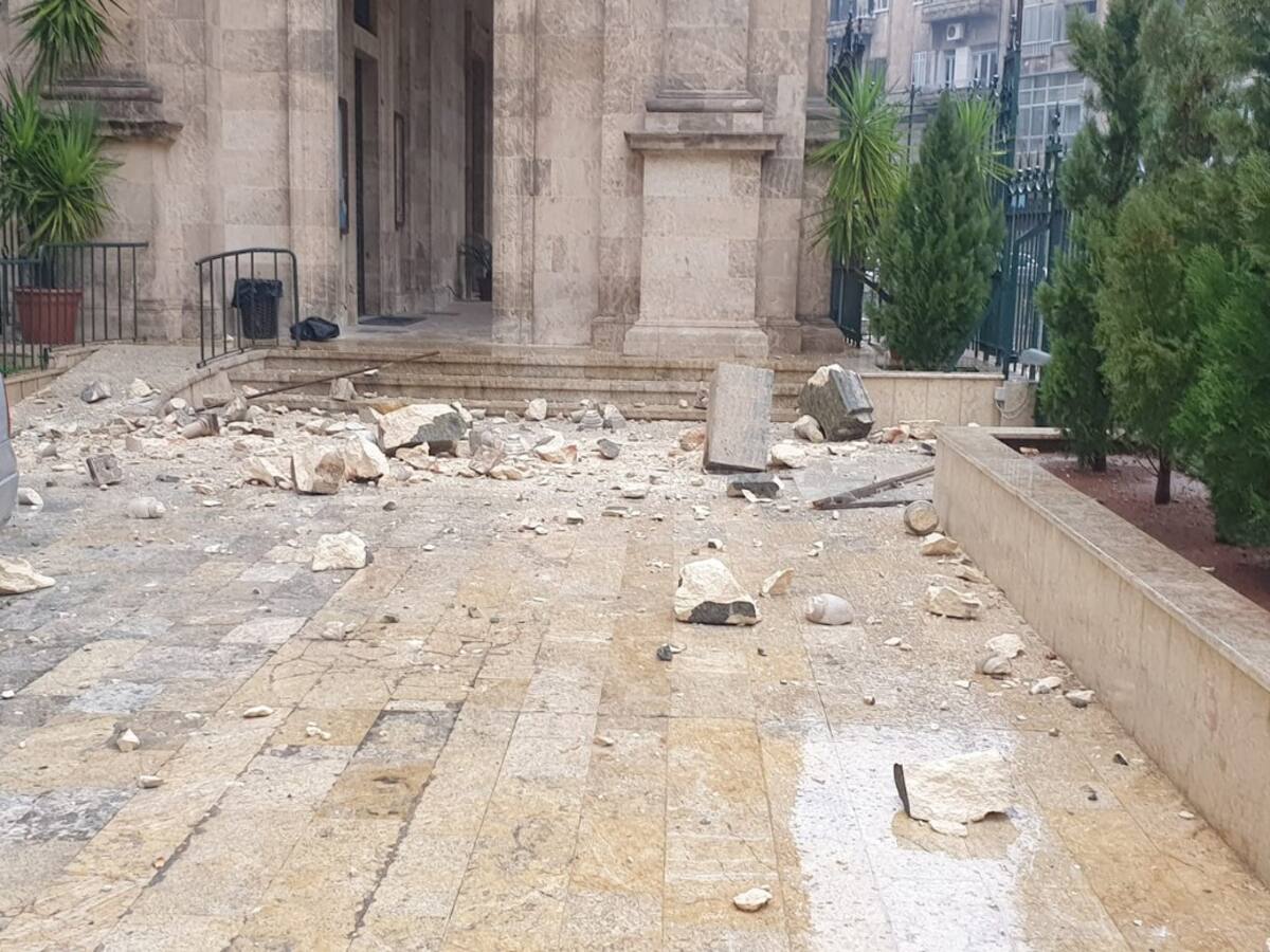 La gente llegó bajo lluvia y frío: Khokaz Mesrob, vicepárroco en Siria por terremoto