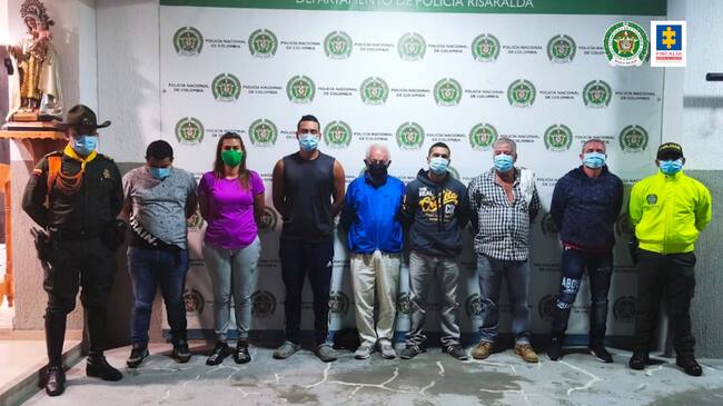 Desarticulan en Pereira una red que comercializaba carne en caballos enfermos. Foto: Cortesía Fiscalía