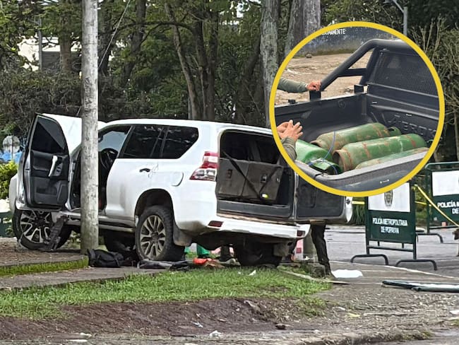 Los explosivos tenían la capacidad de destruir cinco cuadras a la redonda. Crédito: Policía Popayán.