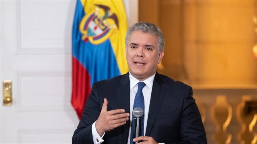 Duque se pronuncia tras palabras de Molano sobre Irán. Foto: Colprensa / EXTERNOS