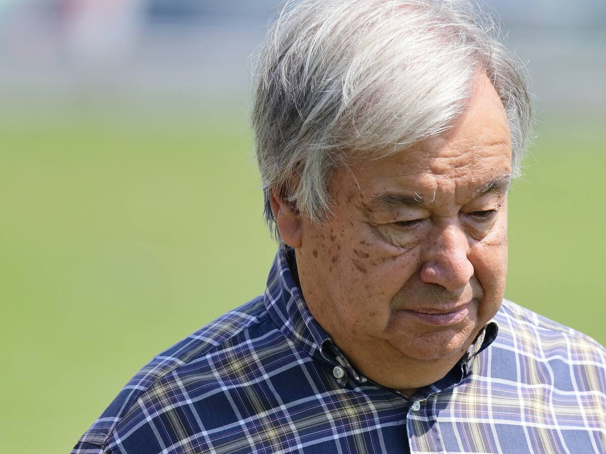 António Guterres vigila muy de cerca la situación en Venezuela y pide respeto de DD.HH.