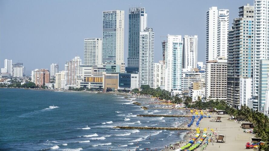 El Consejo Gremial de Bolívar se refirió a la lentitud con la que la UNGRD ha desarrollado la selección de un contratista para la ejecución del proyecto de protección costera de Cartagena. Foto: Getty Images / ROSIE IRENE BETANCOURT