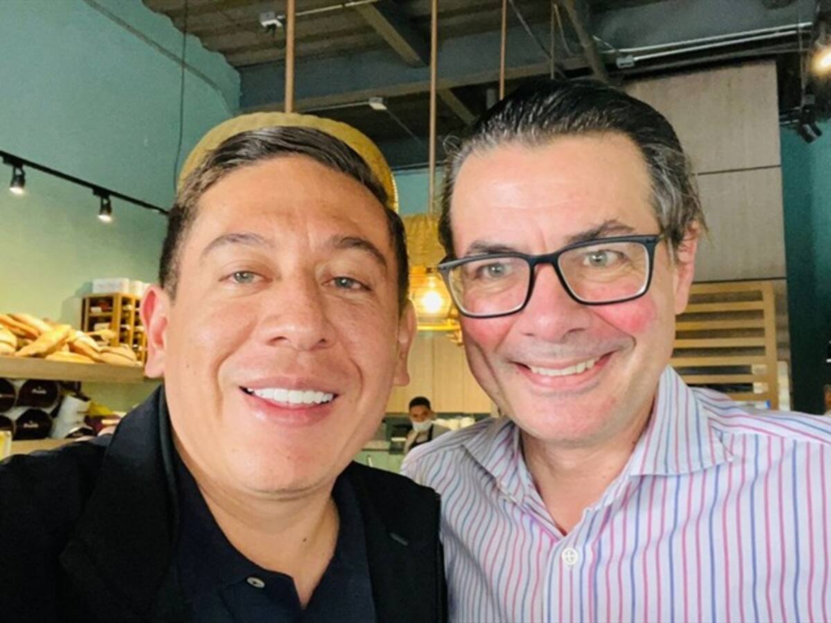 Carlos Amaya y Alejandro Gaviria se reunieron con el propósito de unir al centro