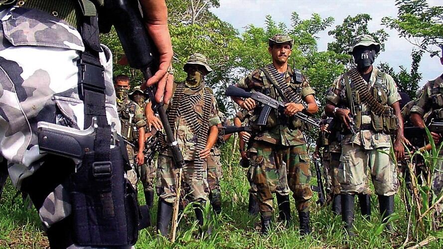 Paramilitares. Foto: Colprensa