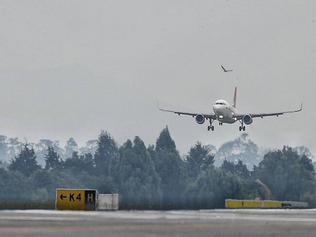 Aterrizaje Aeropuerto El Dorado. Foto: Colprensa