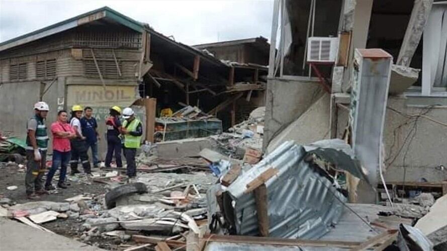 Terremoto en Filipinas. Foto: Agencia EFE