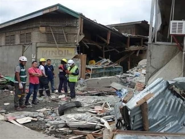 Terremoto en Filipinas. Foto: Agencia EFE