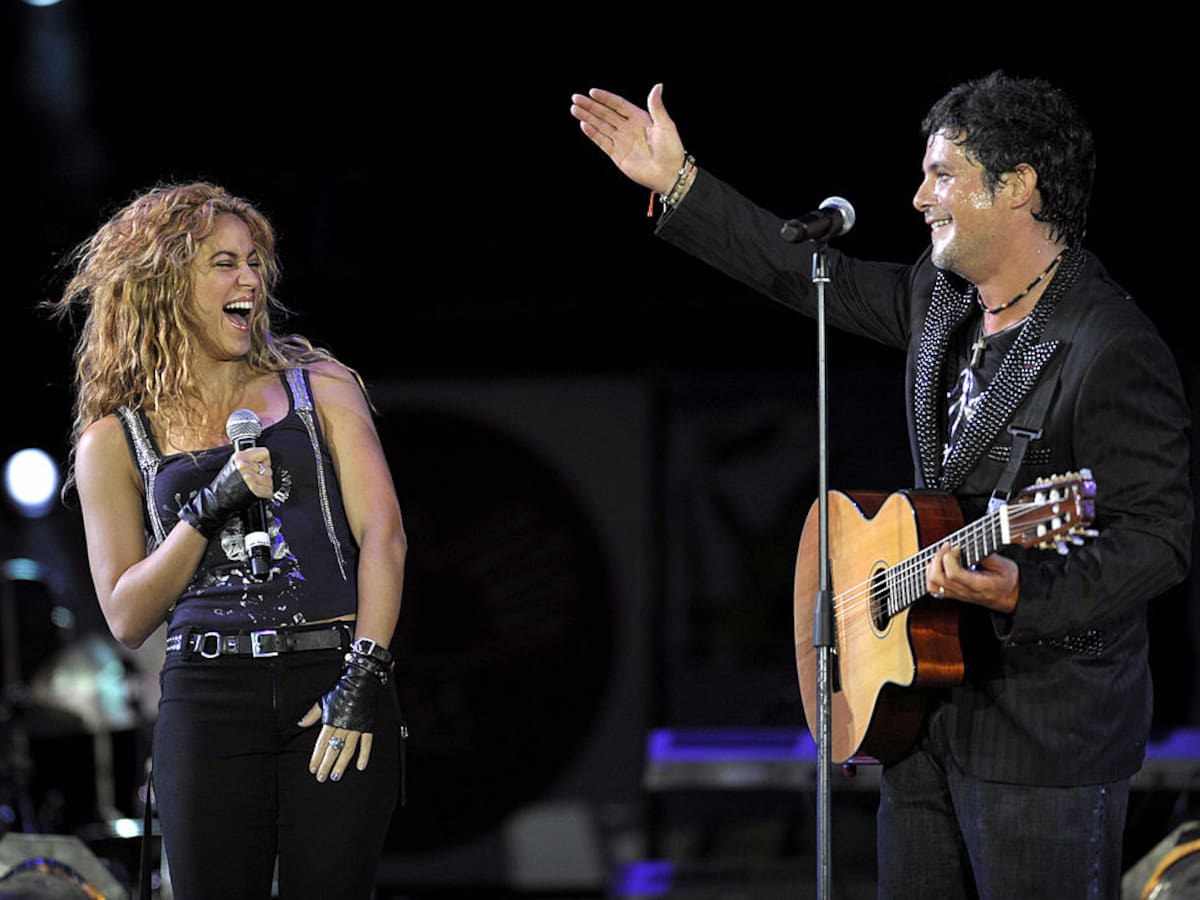 Shakira confirmó a Alejandro Sanz como invitado a su primer concierto en la gira de Estados Unidos