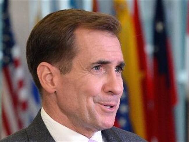John Kirby. Foto: en Twitter: @statedeptspox