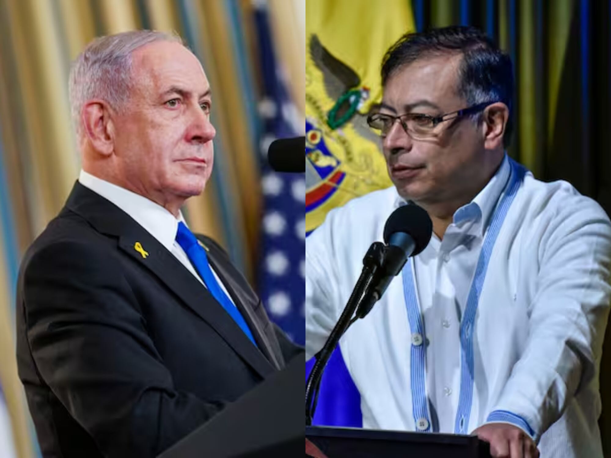 Gustavo Petro y Netanyahu