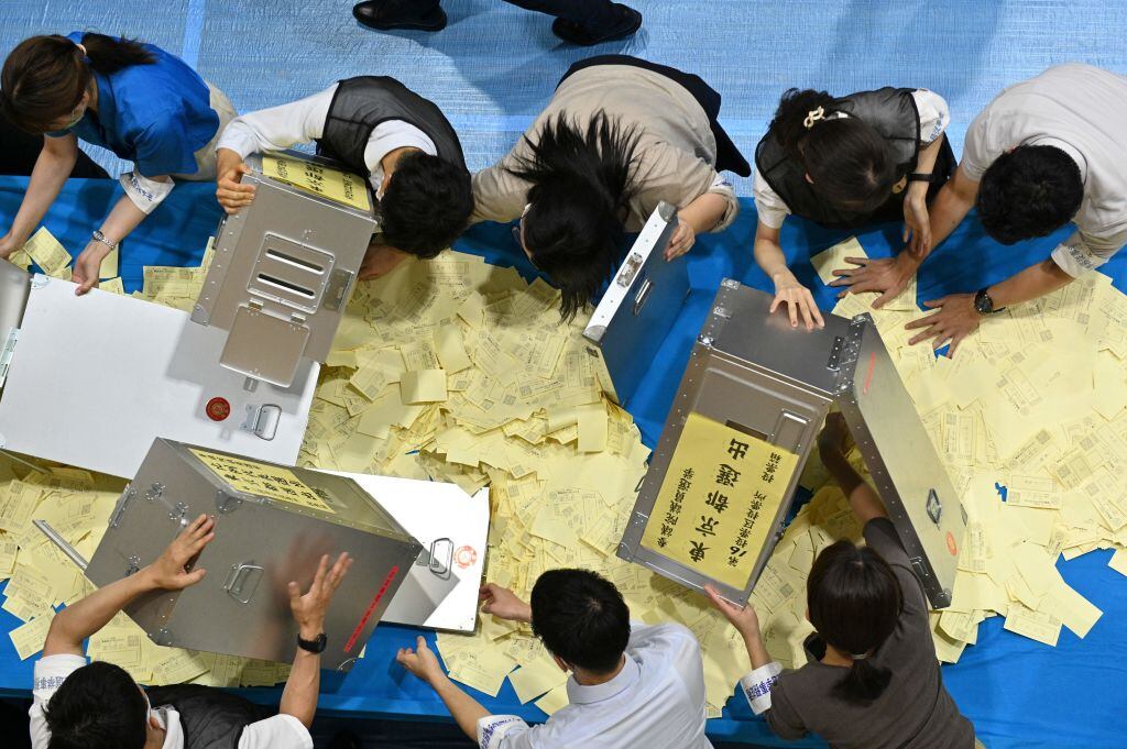 Elecciones en Japón.
