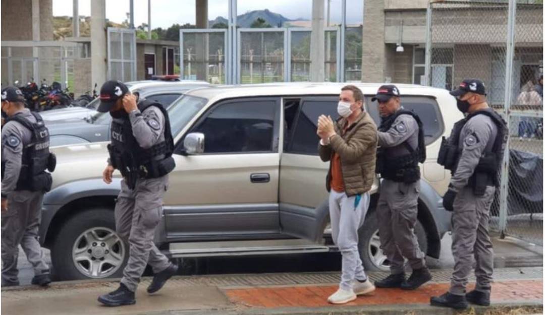 Traslado de Jhonier Leal a la cárcel La Picota FOTO FISCALÍA