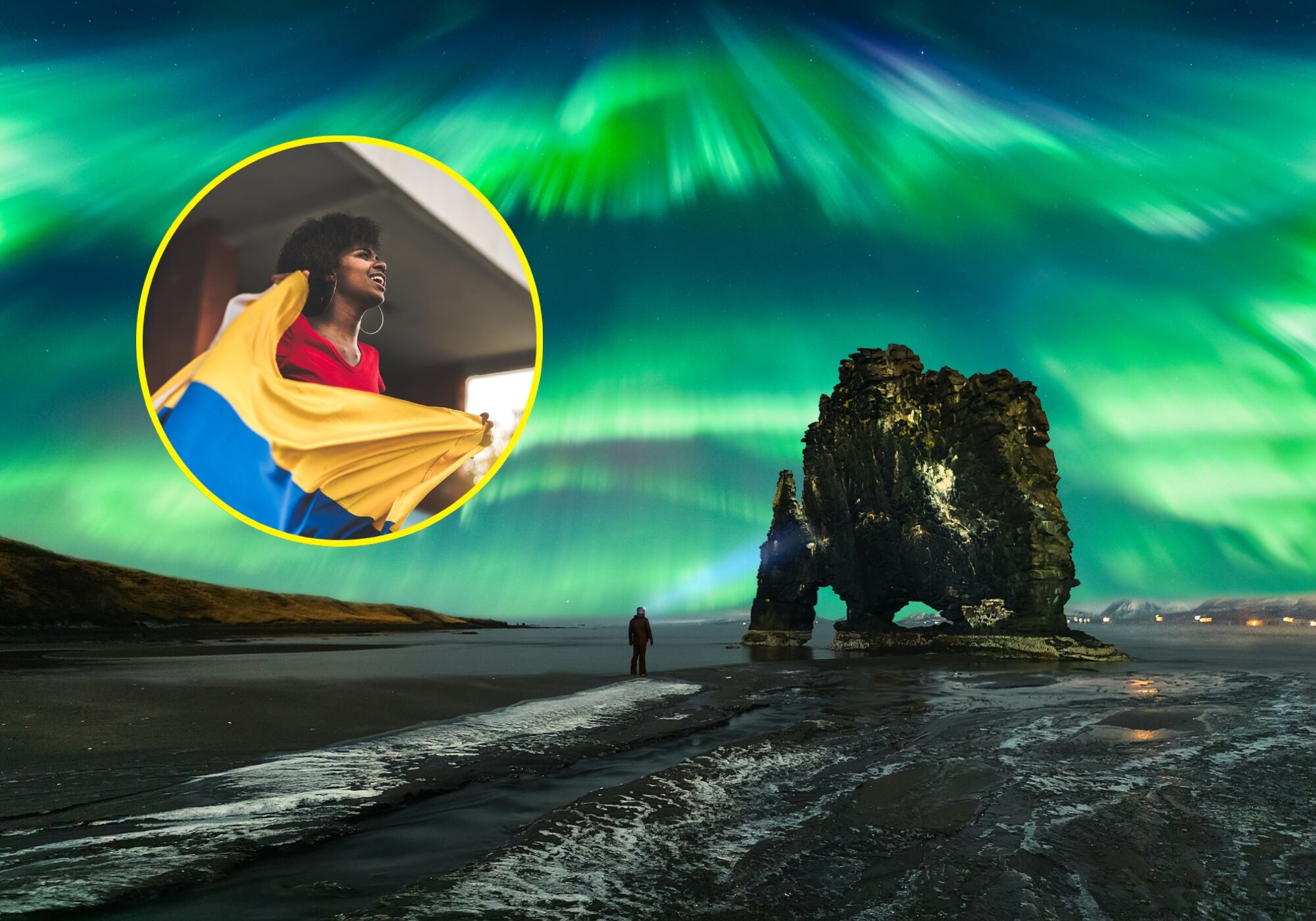 Viajes de colombianos a Islandia. Foto: Getty Images.