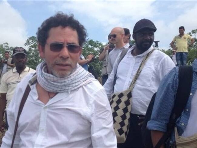 Alias Pastor Alape durante el acto de perdón de las Farc hacia sus víctimas de Bojayá el pasado 12 de junio de 2016. Foto: Colprensa