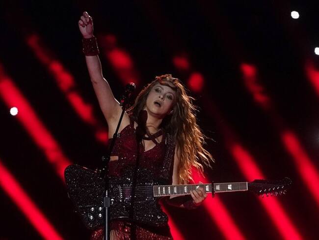 Cantante colombiana Shakira. Foto: TIMOTHY A. CLARY/AFP via Getty Images