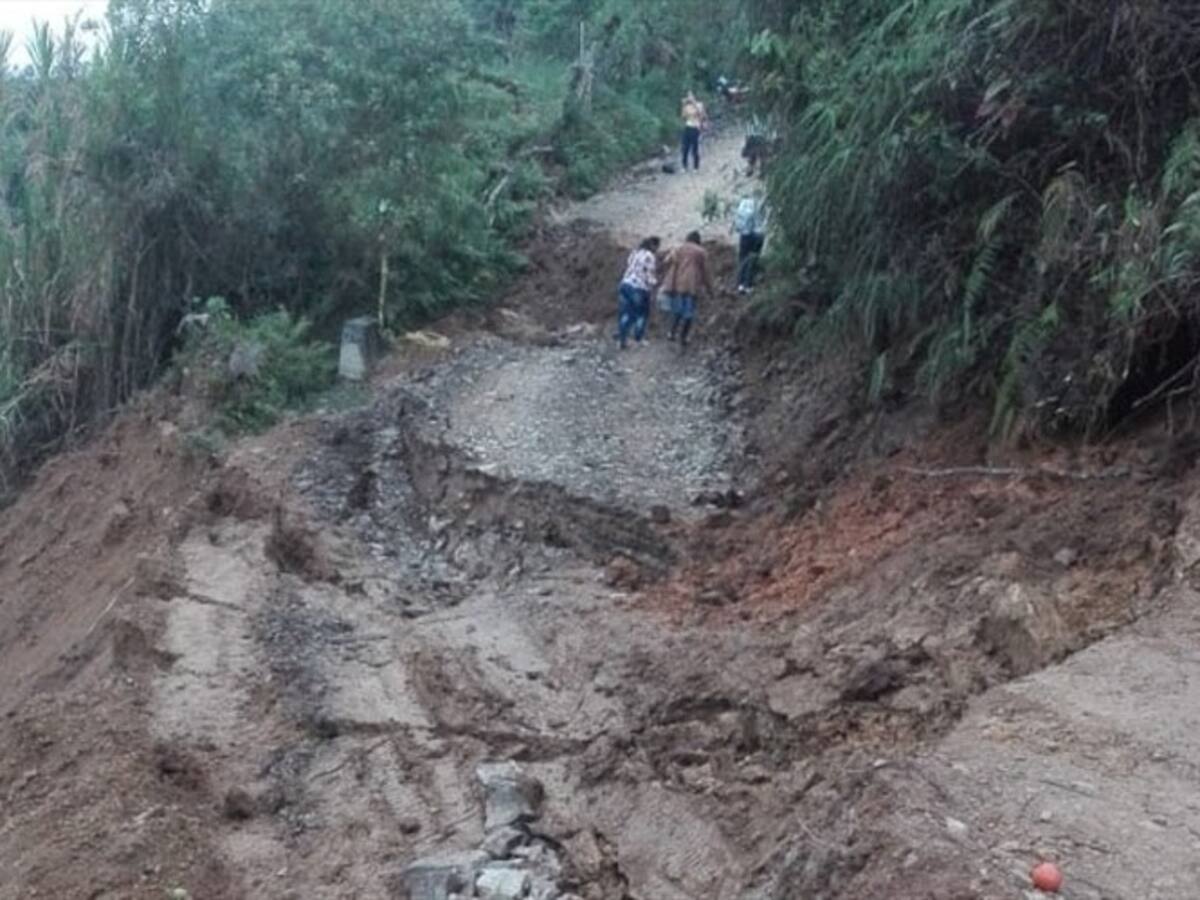 Por falla geológica, 17 veredas entre Aranzazu, Filadelfia y Pácora están incomunicadas