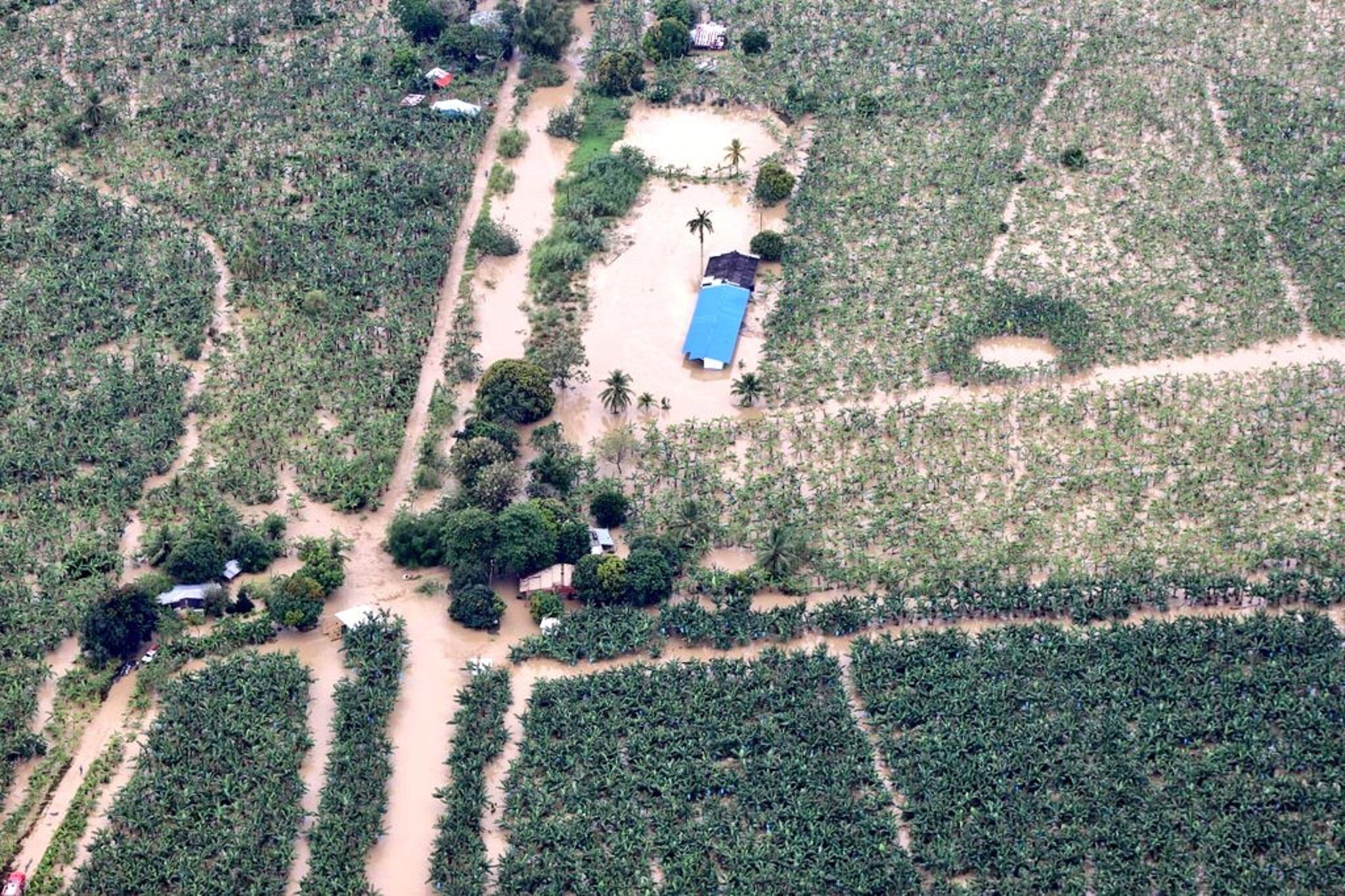 Lluvias en Antioquia. Foto: Gobernación.  