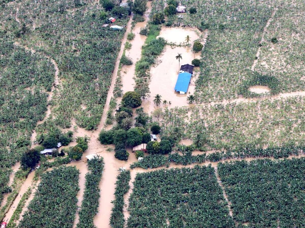 Más de 2.000 familias están afectadas por las lluvias en Antioquia