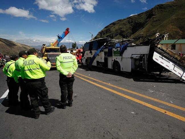 Fue suspendida la repatriación de colombianos heridos en accidente en Ecuador. Foto: Agencia EFE