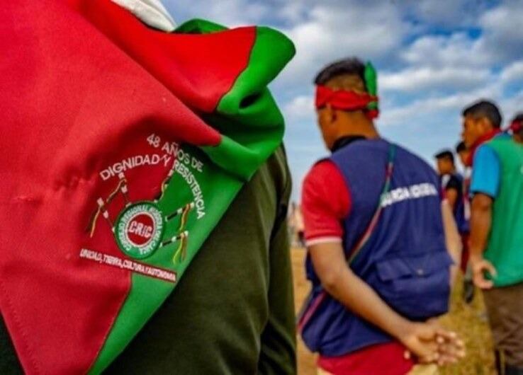 La guardia indígena inició la búsqueda, que se amplió al nivel regional. Crédito: Consejo regional Indígena del Cauca, Cric.