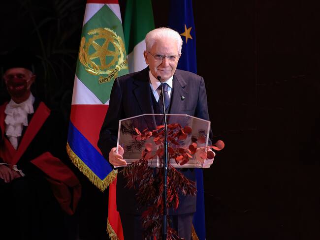 Sergio Mattarella fue reelegido como presidente de Italia