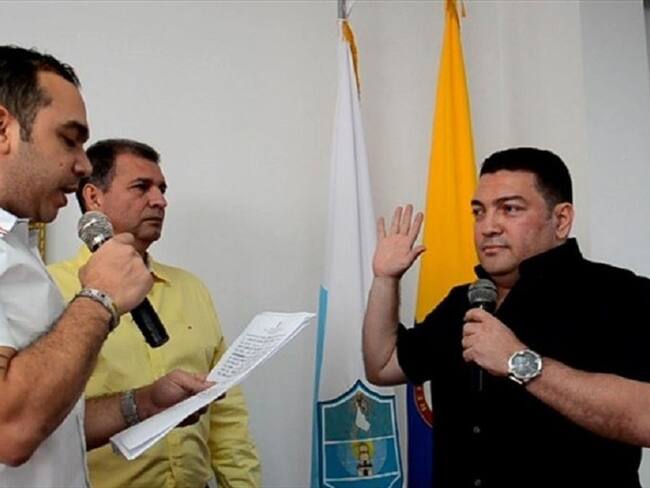 Posesión de Alexander Zabaleta en el Concejo el pasado 10 de enero . Foto: Cortesía