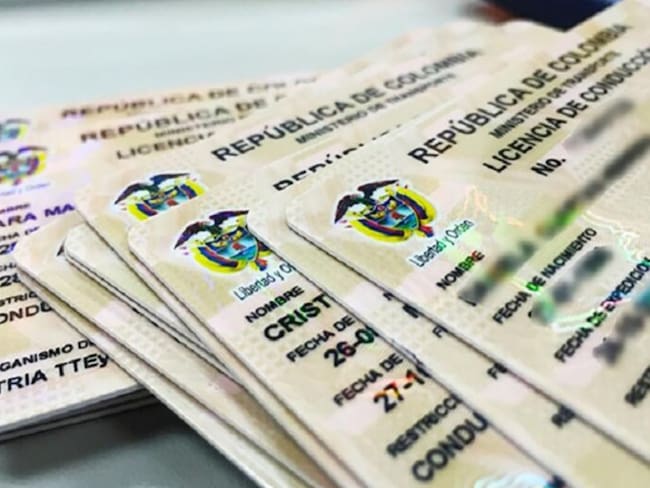 Licencias de conducción colombianas, imagen de referencia. Foto: Ministerio de Transporte
