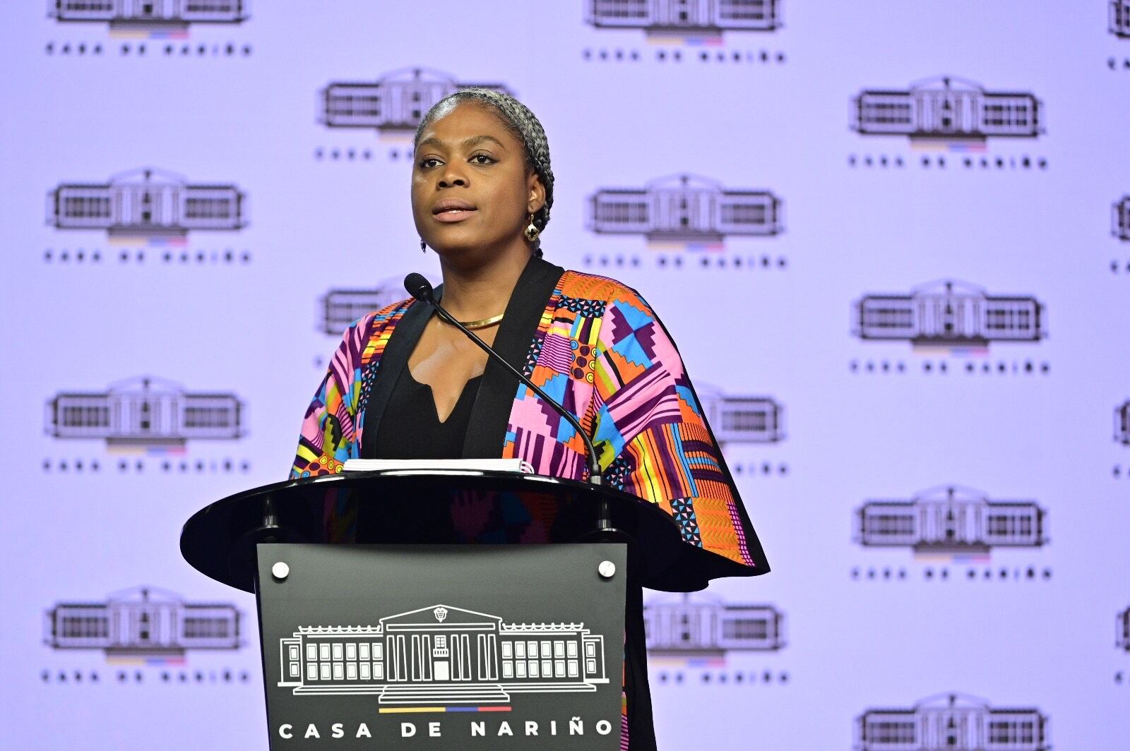 Aurora Vergara. Foto: Presidencia