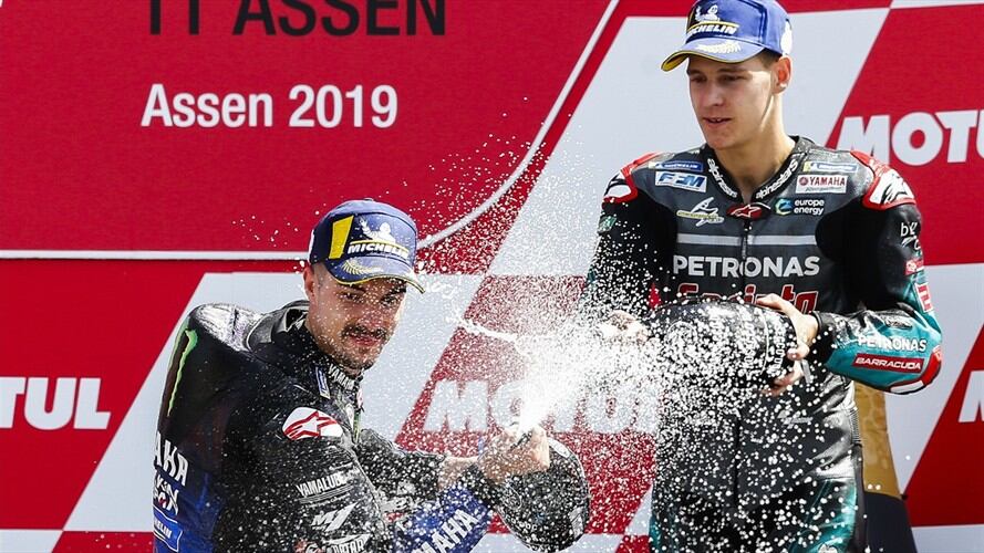 Despertó Yamaha, Viñales gana en el MotoGP del Gran Premio de Holanda. Foto: Getty Images