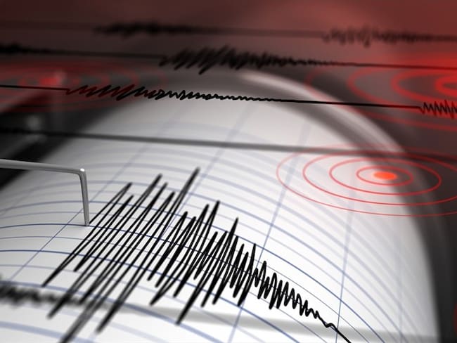 El temblor se registró a las 7:36 p.m. en el departamento de Santander. Foto: Getty Images