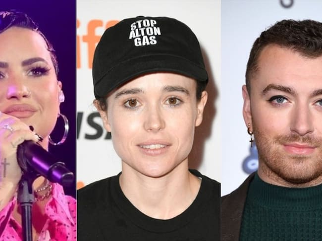 ¿Qué significa ser no binario como se identifican Demi Lovato, Elliot Page y Sam Smith?. Foto: Getty Images