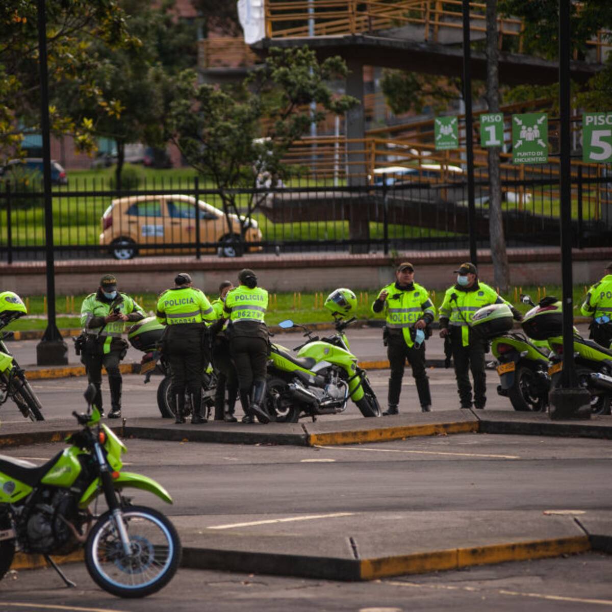Más de 1.000 uniformados de la Policía acompañarán las manifestaciones en Bogotá