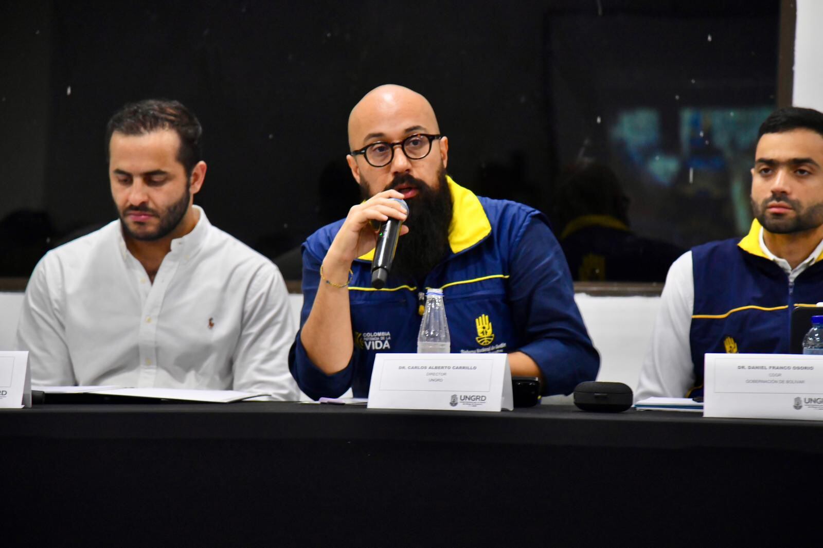 El director de la UNGRD, Carlos Carrillo.