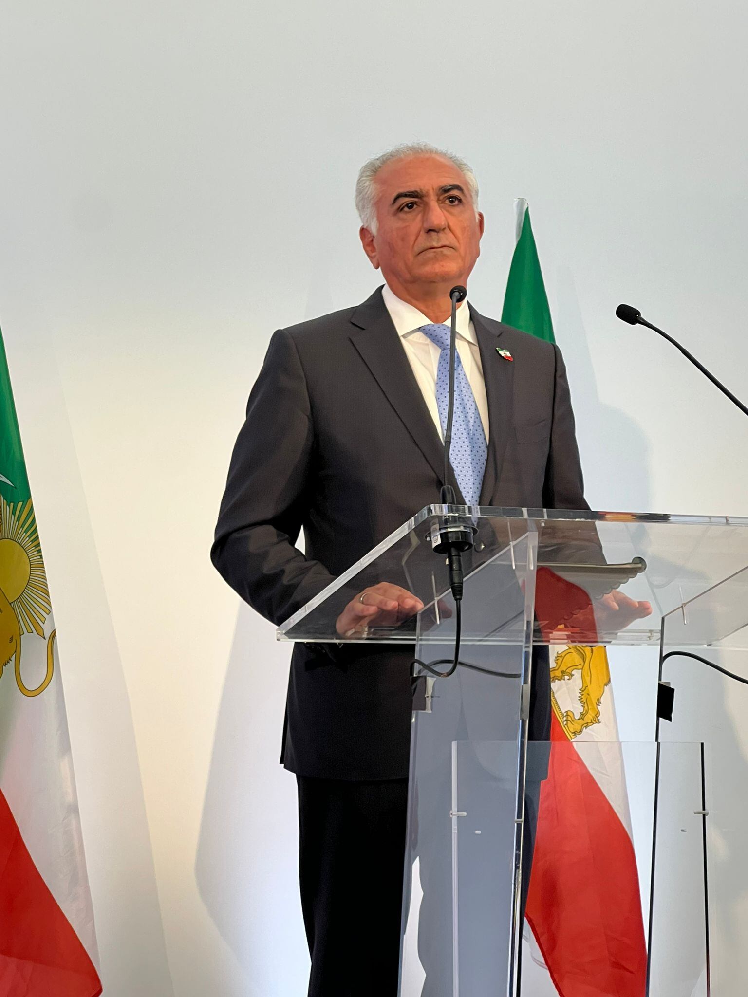 Príncipe heredero de Irán, Reza Pahlavi. Foto: suministrada.