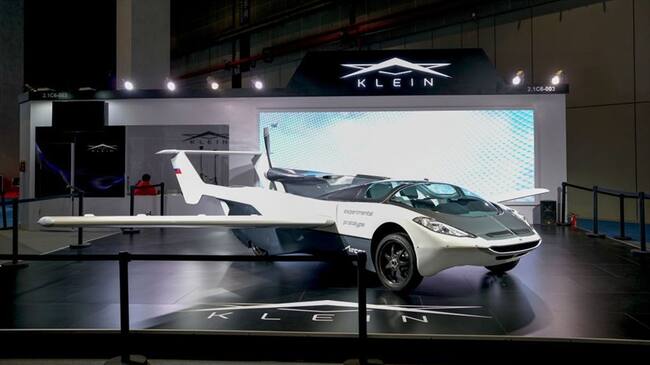 Anton Zajac, cofundador de Klein Vision explicó en Sigue La W cuáles son las funciones que tiene el carro volador. . Foto: Ma Jian/VCG via Getty Images