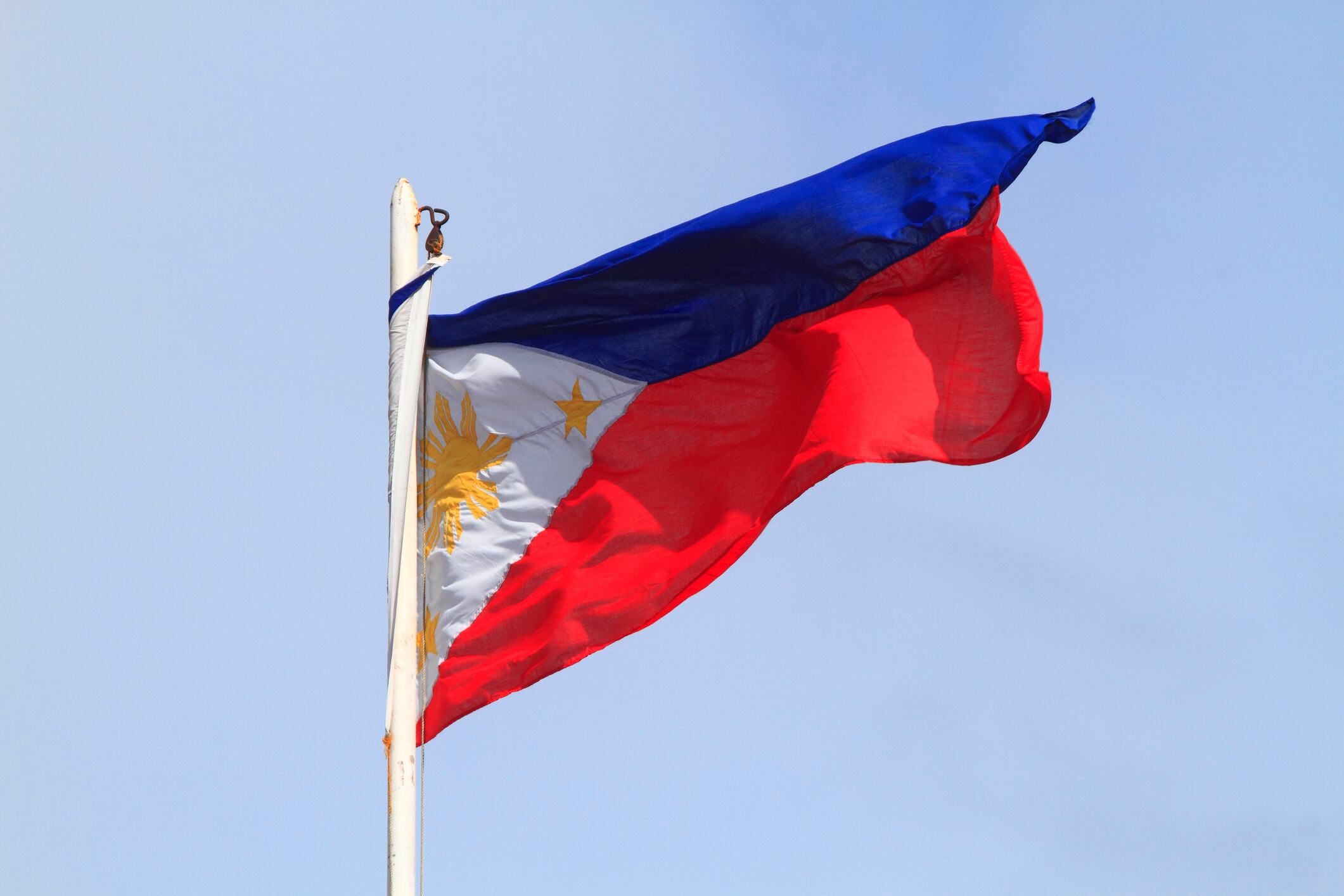 Bandera de Filipinas imagen de referencia. Foto: Getty Images.