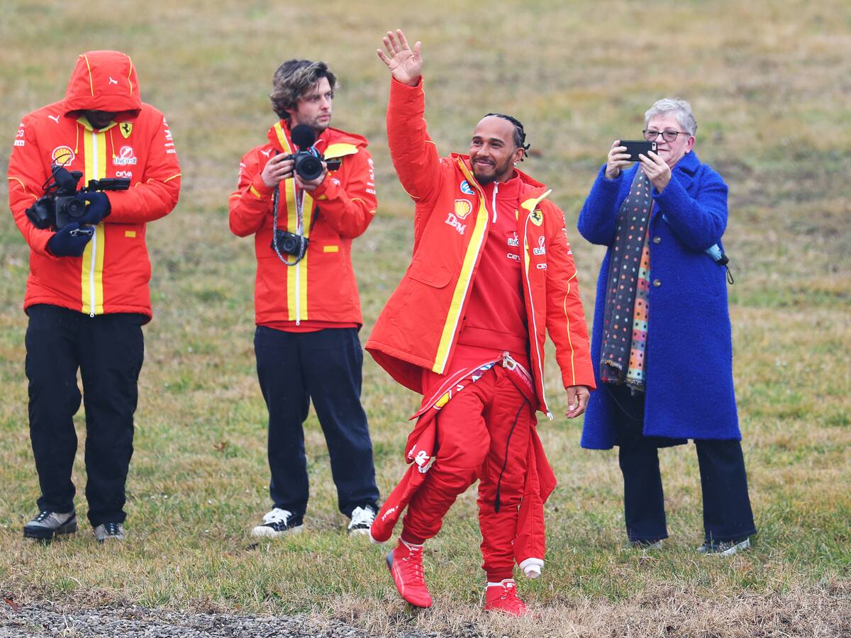 Hamilton: “pilotar un Ferrari ha sido uno de los mejores momentos de mi vida”