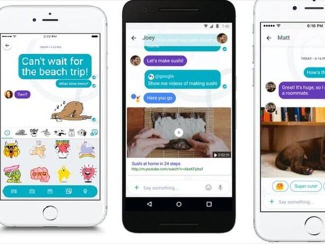 La app puede utilizarse en sistemas androids y iPhones. . Foto: BBC Mundo