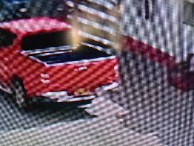 El vehículo oficial fue hurtado. Crédito: Red de Apoyo Cauca.