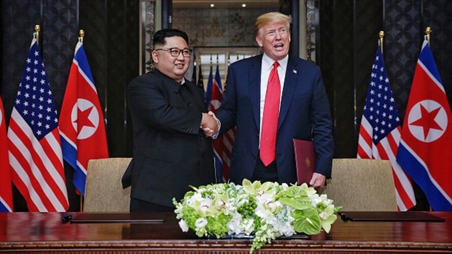 Trump habla de posibles "nuevos encuentros" con Kim Jong Un. Foto: Getty Images