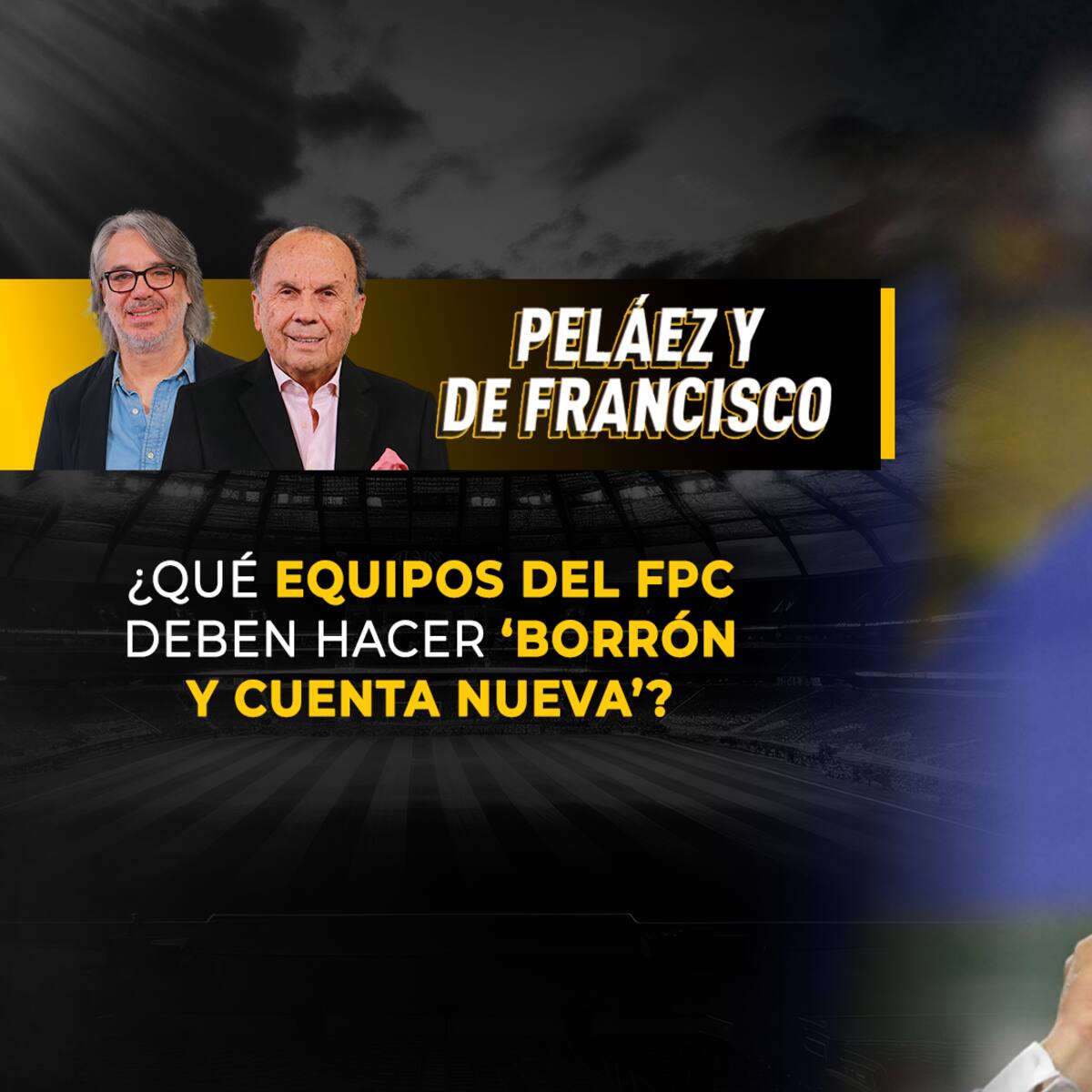Escuche aquí el audio completo de Peláez y De Francisco de este 12 de mayo de 2025